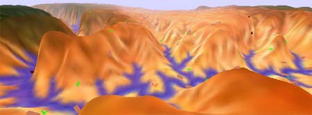 Vista global del terreno