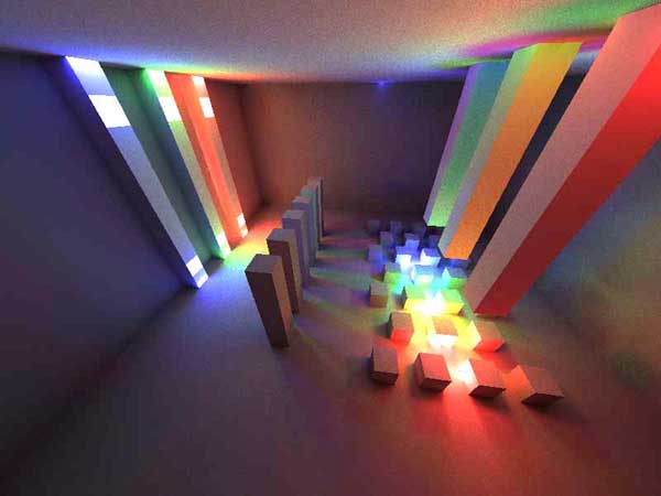 Prueba 2 de cálculo de radiosidad