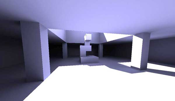 Prueba 3 de cálculo de radiosidad