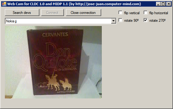 Cliente que ha obtenido una imagen del terminal